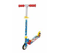 Smoby- Patinete Patrulla Canina- de 2 Ruedas, Plegable, máximo 50kg, Adecuado a Partir de 5 años, Multicolor (7600750364)