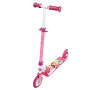 Smoby- Patinete Princesas Disney 2 Ruedas, Máximo 50kg