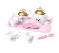 Smoby - Princesas Disney - Juego de té - Merienda - Accesorios varios - Bandeja, tetera, azucarero, jarra de leche, tazas y cucharas - A partir de 3 años - Fabricado en Francia