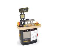 Smoby - Restaurante Food Corner - Cocina y Restaurante Infantil 2 en 1, Múltiples Accesorios, para Niños a Partir de 3 Años, Medidas: 63 x 38.8 x 95.5 cm, Altura encimera: 48,5cm