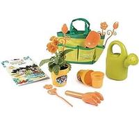 Smoby - Silence ca Pousse - Sac de Jardinage en Tissu - Accessoires de Jardin + Livret Explicatif Inclus - Des 5 Ans - 870303