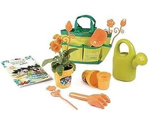 Smoby - Silence ca Pousse - Sac de Jardinage en Tissu - Accessoires de Jardin + Livret Explicatif Inclus - Des 5 Ans - 870303