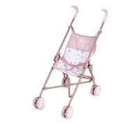 Smoby- Silla de Paseo Estructura de Metal, para Muñecos de hasta 42cm, Plegable, Funda de Tela Extraíble y Lavable, Niños Niñas A Partir de 2 años (7600220407)