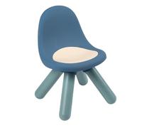 Smoby - Silla Infantil Azul de Diseño Little Smoby, Línea de Muebles Kid, Robusta, Asiento Ergonómico, Plástico Resistente a los Rayos UV, Optimo para Interiores y Exteriores, a partir de 18 meses