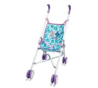 Smoby Sillita Paraguas Stitch Plegable para muñecos bebé hasta 42 cm Ligera y práctica con Estructura metálica Resistente y Tejido Lavable (7600250115)