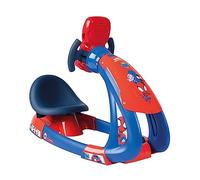 Smoby - Spidey - V8 Driver - Simulador de conducción - Piloto de Carreras - Volante electrónico - Funciones de aceleración y Marcha atrás - Sonidos y Luces - A Partir de 3 años - Fabricado en Francia