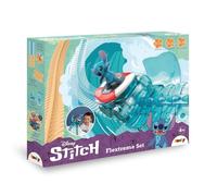 Smoby - Stitch - FleXtreme - Circuito de Coches de 4,40 Metros - 184 Pistas Flexibles y Modulares + 1 Vehículo Stitch con Efectos de Luz - Pilas Incluidas - A Partir de 4 Años