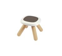 Smoby- Taburete Gris Kid, Mobiliario Infantil, para Interior y Exterior, Tratamiento Anti UV, Máximo 50kg, A Partir de 18 Meses