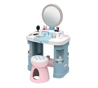 Smoby- Tocador Infantil My Beauty, con Espejo, Cajones y Espacio de Almacenamiento, 15 Accesorios de Belleza, Incluye Taburete, Juguete Niños Niñas 3 años (7600320249)