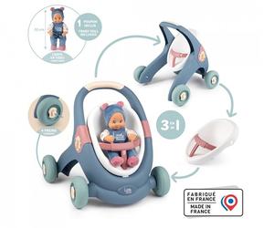 Smoby Toys 7600140308 - LS 3-en-1 Andador + Muñeca - Nuevo