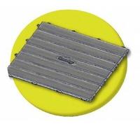 Smoby Toys 7600810907 - Exterior - Bodenplatten-Set Con Sistema de Clic, 6 Pieza