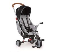 Triciclo Plegable 3 En 1 Robin Gris Smoby
