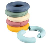 Smoby- Tubo de Aros Little Smoby, Juguete Apilable Encajable Primera infancia, 12 piezas, Niños Niñas A partir de 12 meses (7600140307)