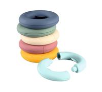 Smoby- Tubo de Aros Little Smoby, Juguete Apilable Encajable Primera infancia, 12 piezas, Niños Niñas A partir de 12 meses (7600140307)