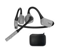 Smof Auriculares de conducción aérea, inalámbricos, con Bluetooth 5.1, Silencio, aptX-HD/LL, para reuniones en línea, enseñanza en línea, Oficina, Negocio en casa, conducción, etc.