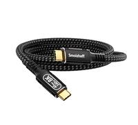 Smoizheff Cable USB C Thunderbolt 4, cable USB-C a USB-C USB4, transferencia de datos de 40 Gbps, carga PD de 240 W, salida de video 8K, para laptop, tablet, estación de acoplamiento, monitor, 3.3
