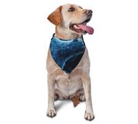 Smoke Fills The Polar Bear - Bufanda triangular para perros y gatos, bandana ajustable para mascotas y sesiones de fotos