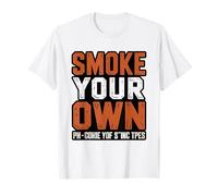 Smoke Own Salmon Backyard Artisan Foodie Pride Smoker Camiseta