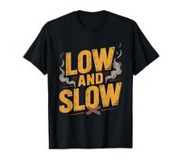 Smoked Salmon Low Slow Patient Artisan Maker Hobby Smoker Camiseta