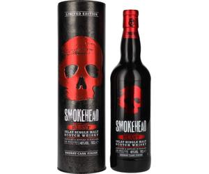 Smokehead SHERRY CASK BLAST Limited Edition 48% Vol. 0,7l in Tinbox
