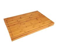 smokemax® Bambú Cutting Block - Tabla de cortar (60 x 40 x 5 cm aprox.)
