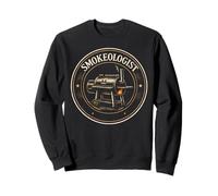 Smokeologist Funny BBQ Smoker Pitmaster Grilling Barbecue Sudadera