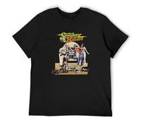 Smokey and Bandit Trans Am Retro 70 80S Movie Unisex 100% Cotton Short-Sleeve T-Shirts Black L