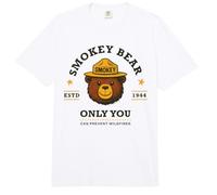 Smokey Bear Cute Retro Logo Only You Can Prevent Wildfires Comfort Colors Adult Heavyweight T-Shirt
