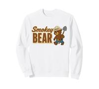 Smokey Bear Cute Retro Walking Character Sudadera
