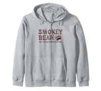 Smokey Bear Paw Retro Outdoor Typography Sudadera con Capucha