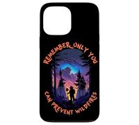 Smokey Bear Starry Night Scene Only You Can Prevent Wildfire Carcasa para iPhone 13 Pro MAX