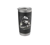 Smokey Bear WPA Poster Style Prevent Wildfires Vintage Vaso térmico de acero inoxidable de doble pared