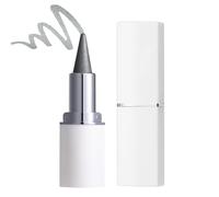 Smokey Eye - Lápiz de ojos de gel negro para sombra de ojos, color negro ahumado, protector de sombrero, maquillaje gótico natural para Halloween, para niñas, ella,