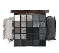 Smokey Eyeshadow - 25 Colors Smoky Eyeshadow Makeup Palette, Black Eyeshadow Palette Powder Shadow, Gothic Smokey Eye Kit, High Pigment Black Eyeshadow, Dark Eyeshadow Palette For Women Girls