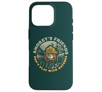 Smokey's Friends Don't Play with Matches Retro Smokey Bear Carcasa para iPhone 16 Pro