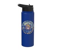 Smokey's Friends Don't Play With Matches Retro Smokey Bear Stainless Steel Insulated Water Bottle