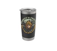Smokey's Friends Don't Play With Matches Retro Smokey Bear Vaso térmico de acero inoxidable de doble pared