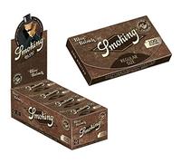 Smoking 200 Brown. 20 Paquetes 4000 hojitas de Papel de Liar Natural.