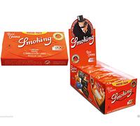 Smoking 200 naranja . caja completa. papel para liar tabaco . combusión rapida.