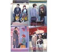 Smoking Behind the Supermarket with You Series 4-Book Collection Set (Vol.1 to Vol.4) - A Sweet-Sour Romantic Comedy Manga