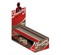 Smoking Brown Double Window, 120 hojas cortas, sin blanquear, 5 cajas (125 unidades)