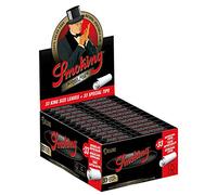 Smoking® Deluxe 1 opakowanie King Size Bibułek 24 x 33 Bibułki z 24 x 33 Końcówkami filtrującymi - King Size - Slim - Tips - Pudełko - Bibułki papierosowe