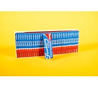 Smoking - Papel de fumar - Smoking Blue Regular - Papel para liar ultrafino - 35 librillos con 60 hojas cada uno - 69 X 37 mm - Combustión lenta - Goma natural vegetal