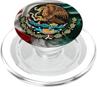 Smoky Mexican Flag México Pride Cinco de Mayo PopSockets PopGrip para MagSafe