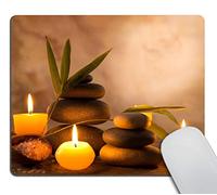 Smooffly Antlers Mouse Pad Deer Antlers Mousepad, Office Desk, Striped Mouse Pad, Cute Rectangle Mouse Pads Multicolor alfonbrilla para ratón