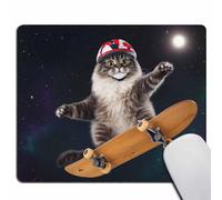 Smooffly Antlers Mouse Pad Deer Antlers Mousepad, Office Desk, Striped Mouse Pad, Cute Rectangle Mouse Pads Multicolor alfonbrilla para ratón