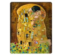 Smooffly Computer Mouse Pad Custom Gustav Klimts The Kiss Mousepad Non-Slip Rubber Gaming Mouse Pad Rectangle Mouse Pads