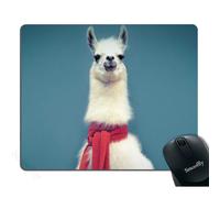 Smooffly Gaming Mouse Pad Custom Stylish Lovely Hipster Llama Pattern Personality Gaming Mouse Pad