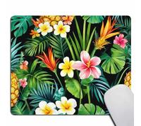 Smooffly Gaming Mousepads Custom - Hustle for The Pretty Things, Hustle Office Decor Mousepad Watermelon Flower Personality Desings Mouse Pad