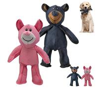 Smoohh Unbreakable Bear Dog Toy, 2025 Upgrade Unbreakable Bear Dog Toy, Durable Toughs & Relieve Anxiety, Chew Toys Interactive Toys(Mix)